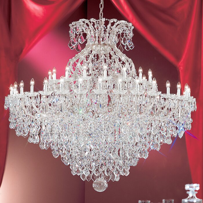 Rosdorf Park Falson Light Glass Dimmable Tiered Chandelier Wayfair